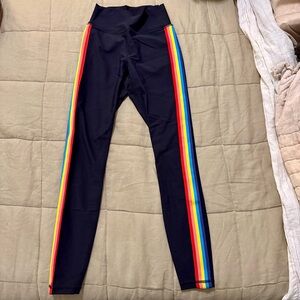 Splits59 Rainbow Stripe Leggings